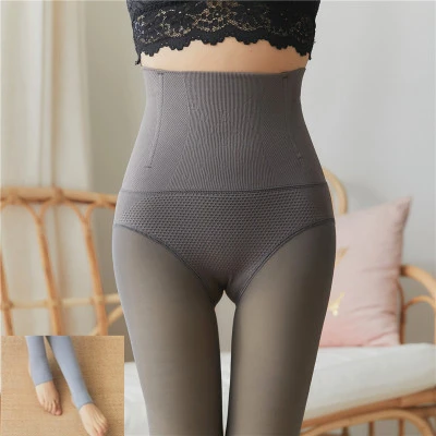 No feet DarkGray Makuluya 460g 360g 260g новые мягкие супер теплые утепленные бархатные леггинсы плотные женские сексуальные леггинсы с высокой талией L6 - Цвет: No feet DarkGray