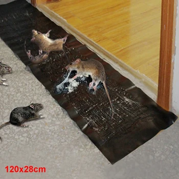 

120x28cm Mice Mouse Rodent Glue Traps Board Super Sticky Rat Snake Bugs Catcher