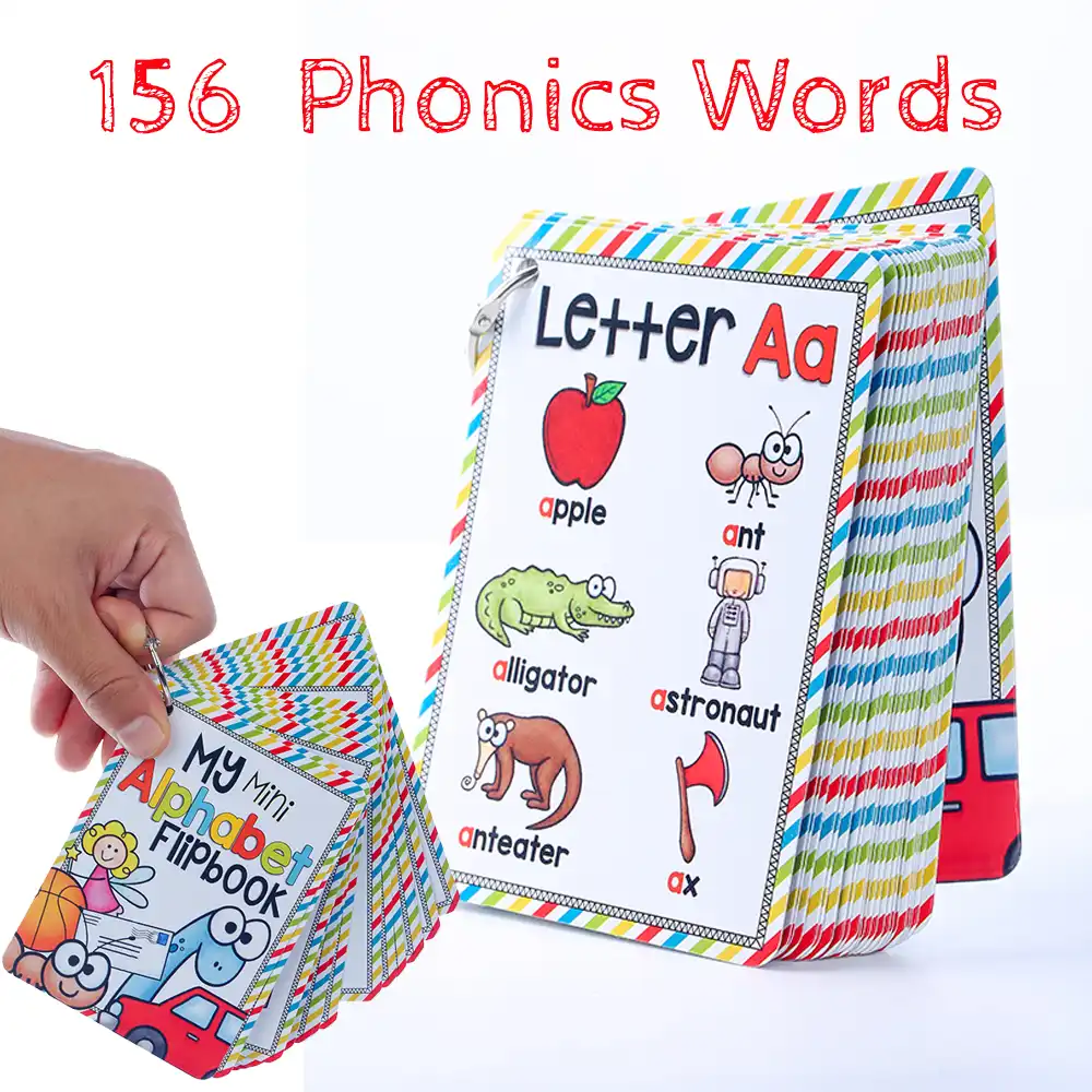26 Alphabet Flash Cards English Letters Abc Abc Learning Word Picture