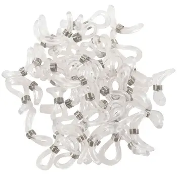

50X Silver Tone Ends for Eyeglasses Chain Holder 20x4mm HOT