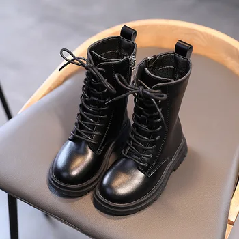 

2020 Fashion Martin Boys Waterproof Winter Boot Little Gir For Children Kids Autumn Boots Sneakers 3 4 5 6 7 8 9 10 11 12 Years