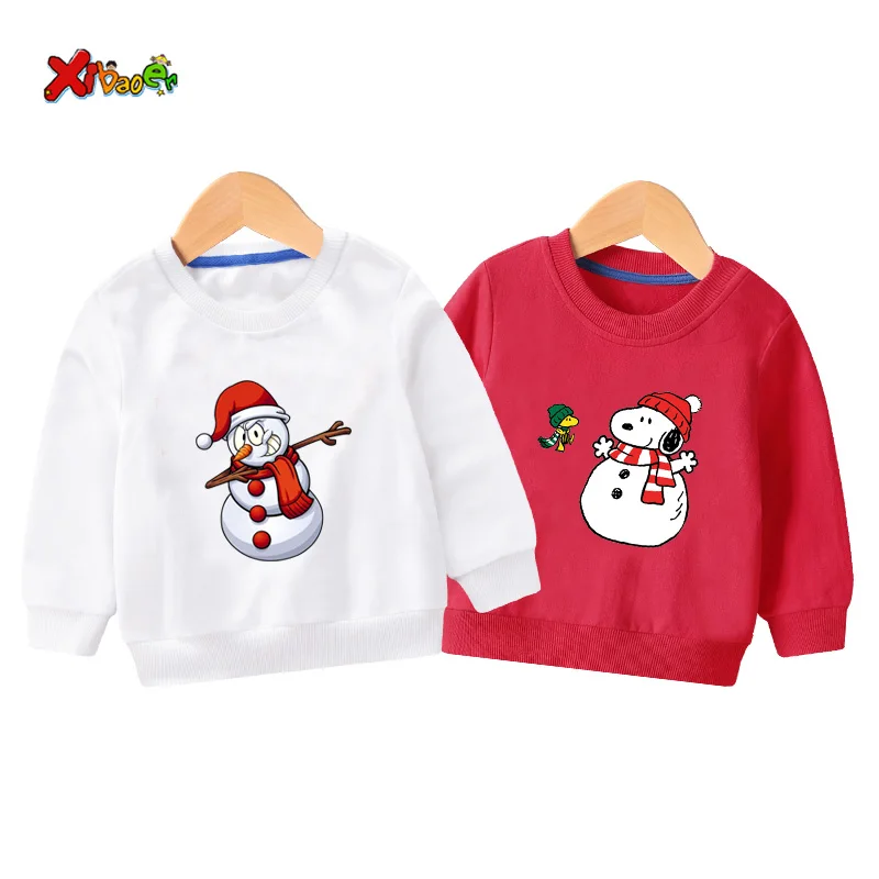Детские Рождественские костюмы, одежда, толстовки для мальчиков, Детские хлопковые рубашки, свитер для маленьких мальчиков, Детский свитер, одежда для мальчиков 3 лет