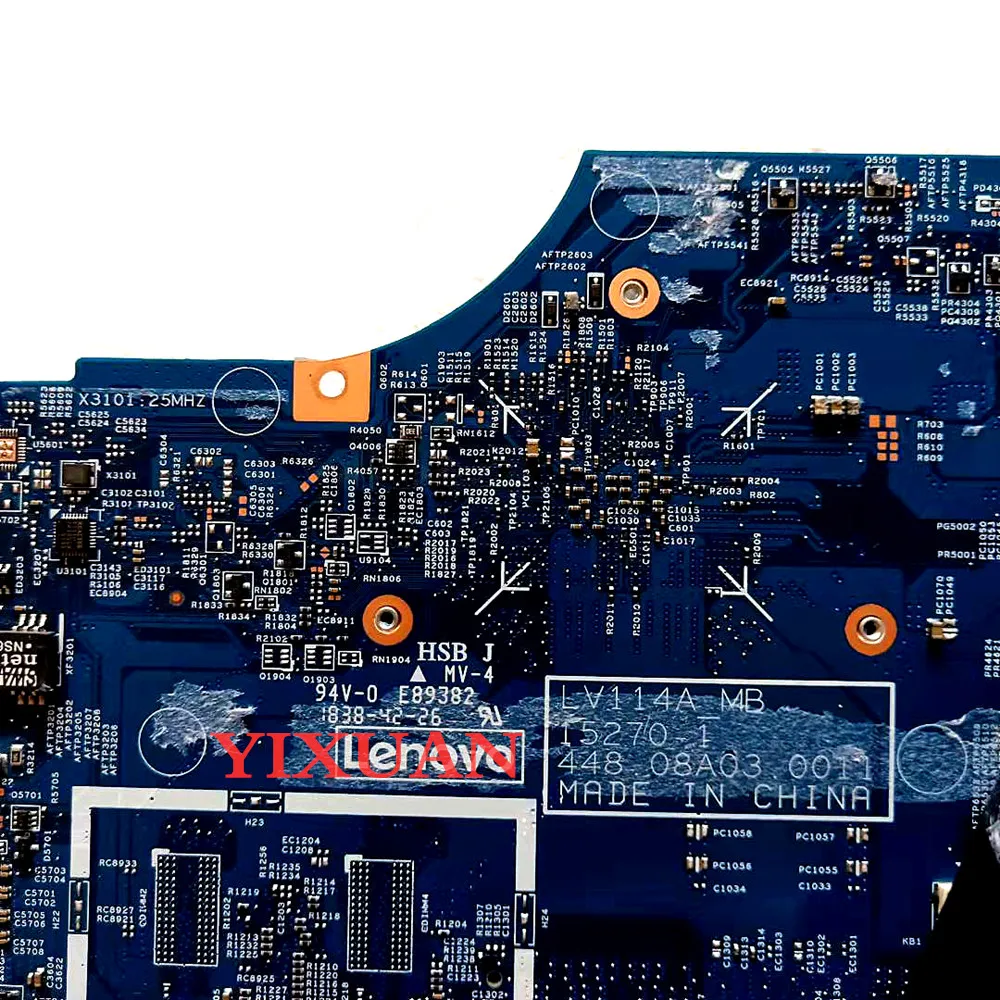 Placa-mãe do Portátil para Lenovo V110 11015iap V110-15iap Lv114a 15270-1 448.08a03.0011 N4200 Ddr3 100 Testado Fru:5b20m44694 - Imagem 3