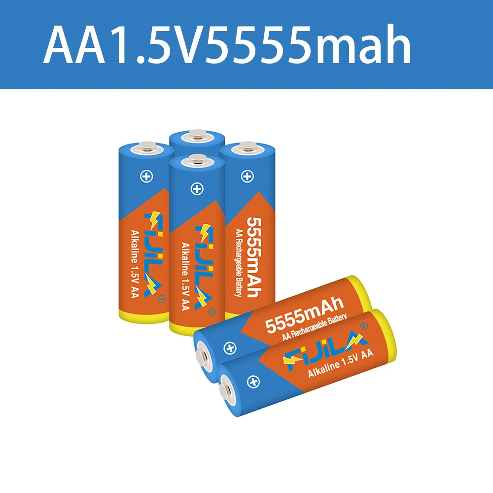 Аккумуляторная батарея AA 5555 1 5 в мАч щелочная перезаряжаемая для часов игрушек аккумуляторная