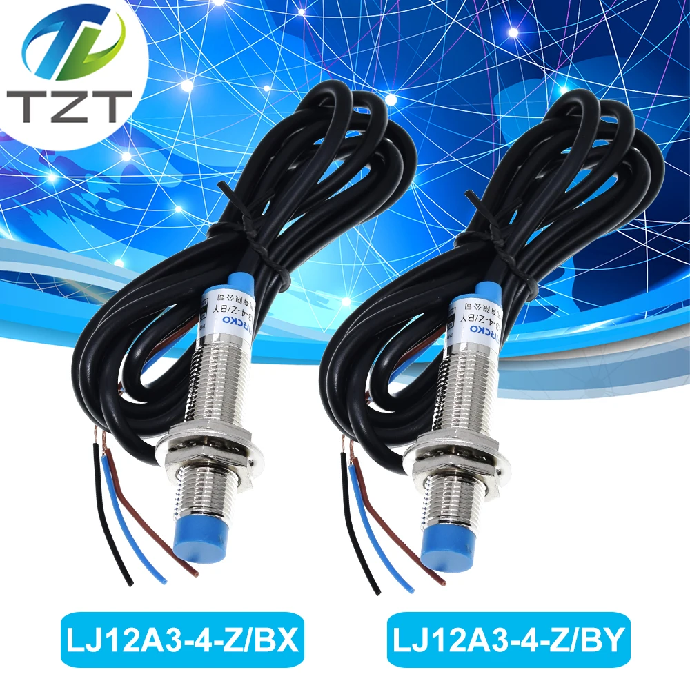 Завеса LJ12A3 4 Z/BX Новый Индуктивный бесконтактный Сенсор переключатель