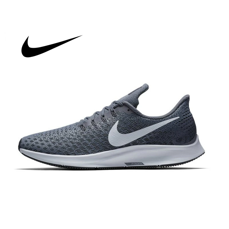 Мужские кроссовки NIKE AIR ZOOM PEGASUS 35 сетчатые дышащие с опорой для спорта