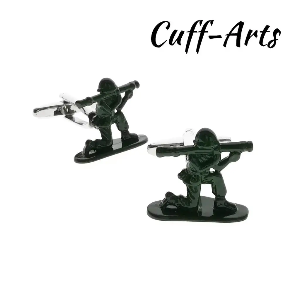 2020 Модные мужские солдатские запонки ракетный пусковой механизм подарки для