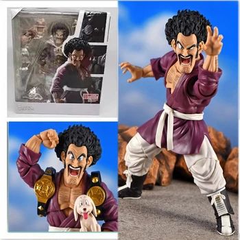 

SHF Dragon Ball Hercule Mr. Satan Action Figure DBZ Mark Goku Friend Gift PVC Action Figure Collection Model 15cm Anime