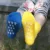 2 Пары Baby Boys Girls Хлопчатобумажные нескользящие Носки с ручками Kids Cute Candy Color Бесшовные Напольные Носки Силиконовые Точки Противоскользящие Sox