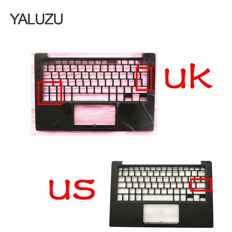 YALUZU новый для DELL XPS13 9350 9360 Подставка рук верхний чехол клавиатуры Корпус 43WXK 043WXK