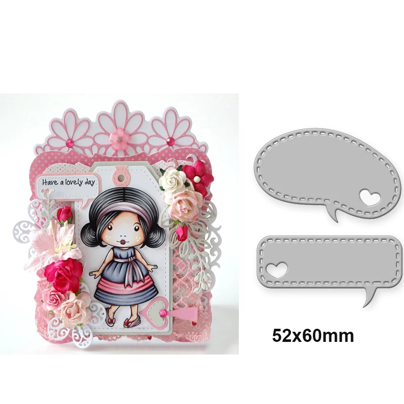 

Tag Tip Metal Cutting Dies Craft Dies Scrapbooking Album Embossing Die Cut Card Making Decoration