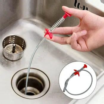 

Useful Drain Dredge Sewer Cleaner Bathroom Kitchen Sink Unclog Hair Removal Tool Drain Cleaners Pipe Dredge