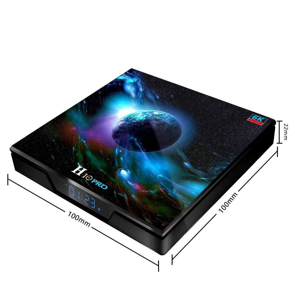 H10 Pro Smart TV BOX Android 9.0 TV box Allwinner H603 4GB 64GB 6K Media Player Dual Wifi H10 PRO Set Top Box 4GB RAM 32GB