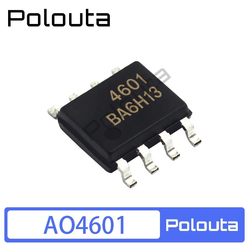 10 шт./лот Polouta AO4601 SOP8 упаковка для поверхностного монтажа транзистора с полевым