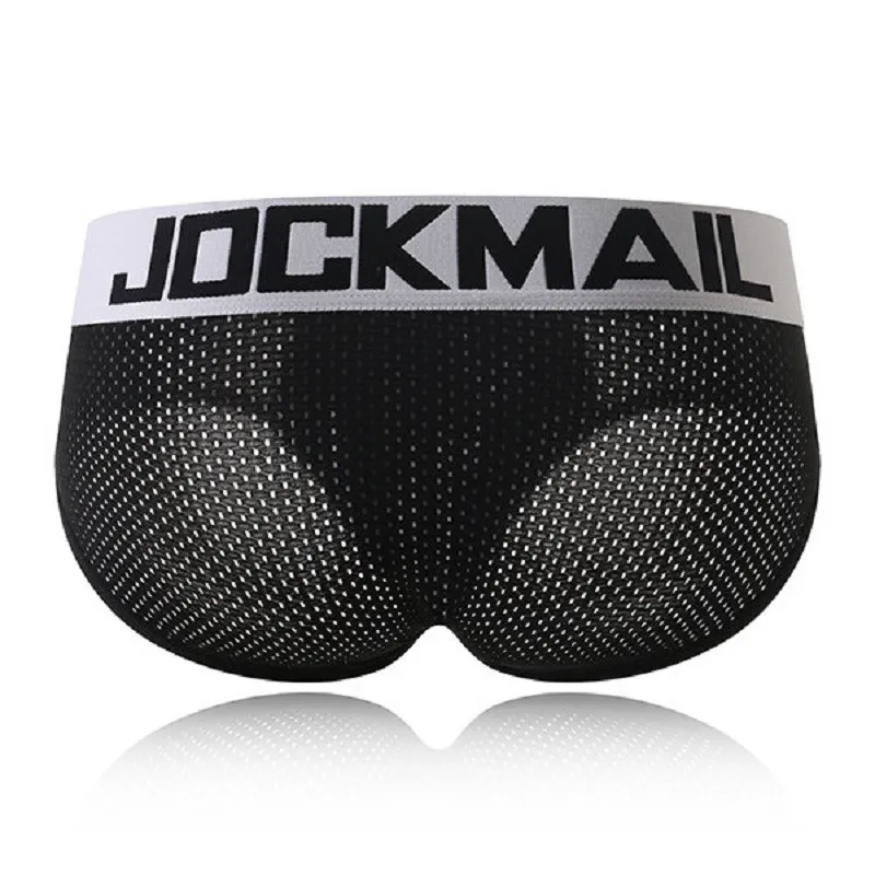 Мужские трусы боксеры JOCKMAIL сетчатые дышащие шорты из мягкого хлопка пикантные