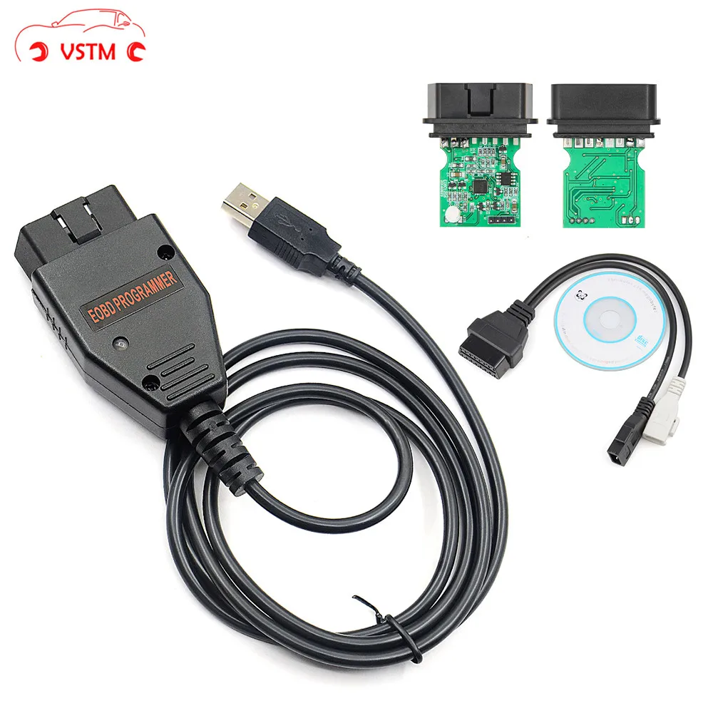 ECU чип Galletto 1260 инструмент для настройки EOBD мигалка ЭБУ Flasher Green PCB FTDI FT232RQ |