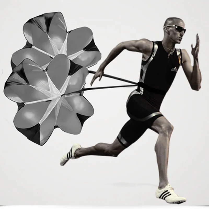 1 Professional Speed parachute Agility Training umbrella Soccer Resistance rope Running Chute for Football Basketball bodybuilding