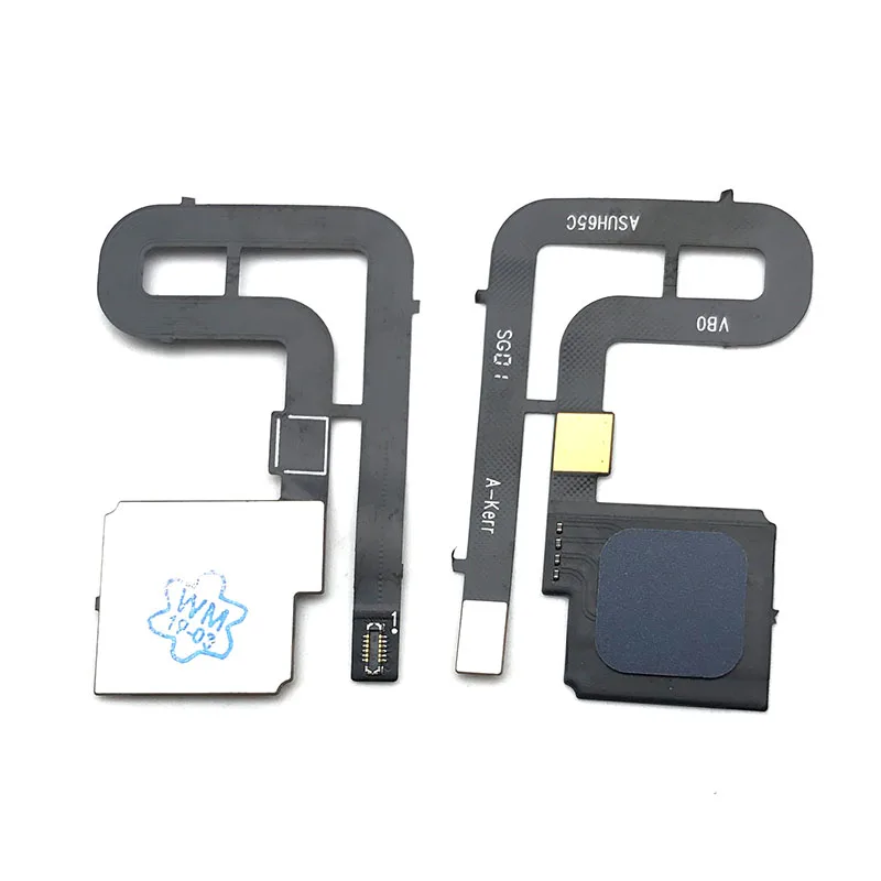 

10 pcs /Lot, Perfect quality For ASUS ZenFone 3 ZOOM ZE553KL Home Button Fingerprint Sensor Button Flex Cable Ribbon