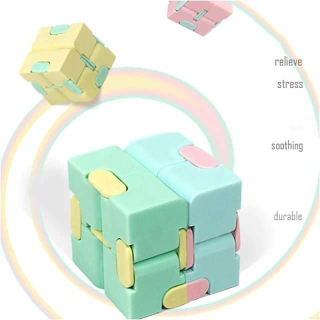 1Pc Children Adult Decompression Toy Infinity Ma-gic Cube Puzzle Toys Relieve Stress Funny Hand Game Maze Toy 5