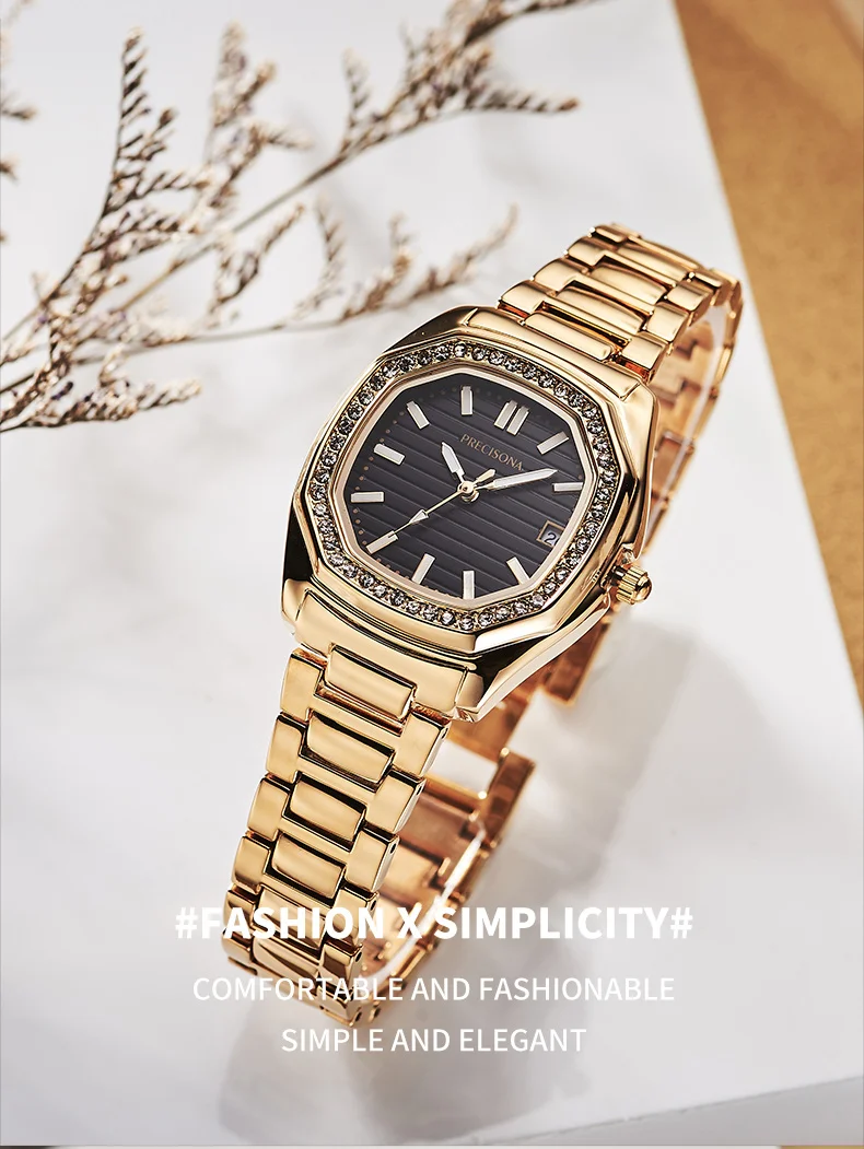 Women Watches Women Fashion Watch Ladies Watch Luxury Brand Diamond Quartz Gold Sliver Wrist Watch Gifts For Women