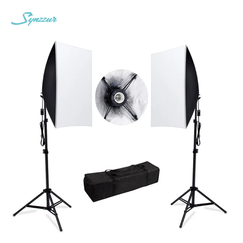 

Professional Studio Photo Softbox Light Kit Studio Lighting 50*70cm Light Box For Camera Photo Lights Set Photography Accessory