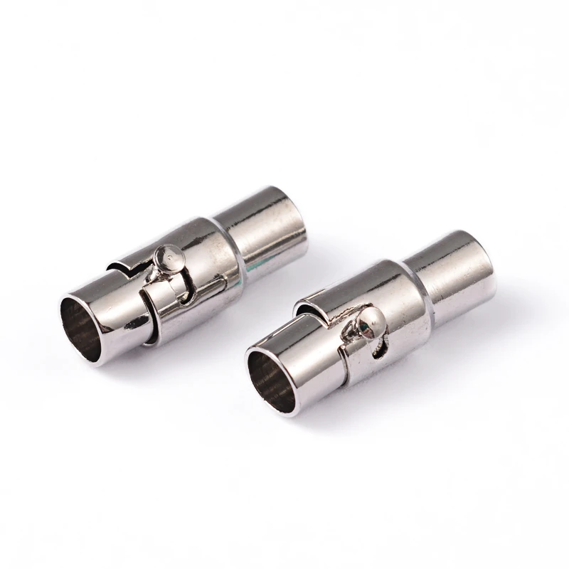 12 Magnetic Clasps Hooks Column Necklace Connectors For DIY Jewelry Making 12 Magnetic Clasps Hooks Column Necklace Connectors For DIY Jewelry Making