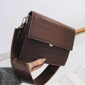 

Travel Small Crossbody Bags for Women 2020 New Vintage Stone Pattern Leather Shoulder Messenger Bag Purses and Handbags Ladies