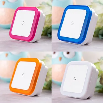 

2PCS LED Night Light Small Light Sensor Control 110V 220V EU US Plug Nightlight Lamp For Children Kids Living Room Bedroom Ligh