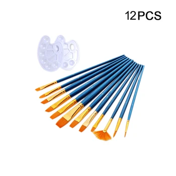 

New 12pcs Palette All Purpose Paint Watercolor Oil Durable Professional Painting Tray Set Eco-friendly Hand Made Painting Kits
