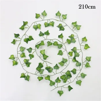 

1Pcs Artificial Fake Hanging Artificial Decoration Vine Rattan Leaf Plants Home Decor Artificial Flowers artificial plants fake