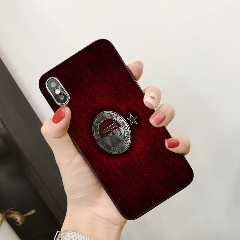 Чехол для телефона Feyenoord Rotterdam FC DIY чехол Robin Van Perisie Shell мягкий TPU чехол для iPhone X XR XS MAX 7 8 7plus 6 6S 5S 5