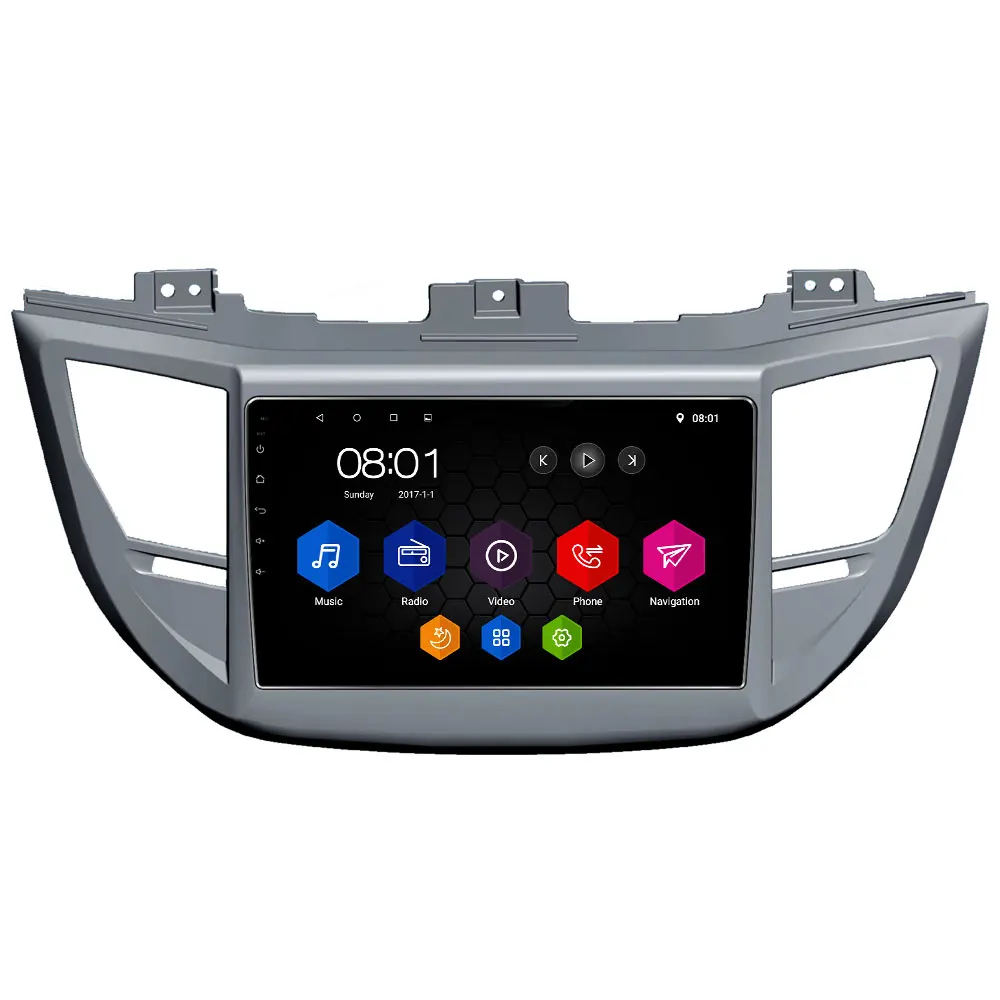10," ips 4G DSP Carplay Android 8 Восьмиядерный 4 Гб ОЗУ 64 Гб ПЗУ автомобильный dvd-плеер Стерео gps ГЛОНАСС для hyundai Tucson IX35-18