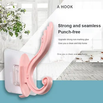 

Heavy Wall Hook Clothes Hangers Hook Wall Hook Cloth Coat Bag Hat Hanging Hooks Bathroom Kitchen Storage Rack Hook Door Hook
