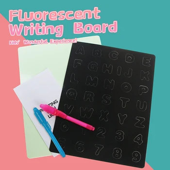 

Draw with Light Fun A3 A4 A5 Luminous Magic Drawing Board Set For Creativity Glow Pad Children Kids Educational Writing Tablet
