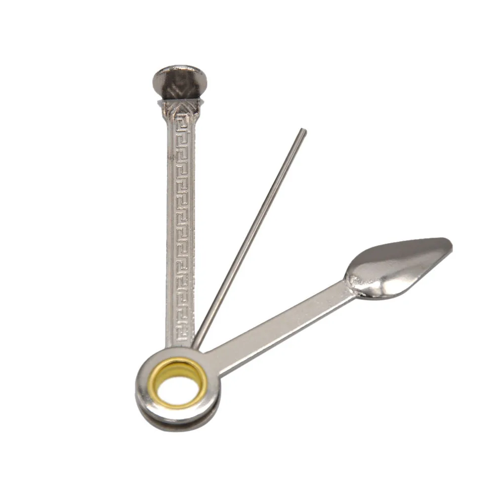

Multifunctional folding 3 in 1 Stainless Steel Smoking Pipe Cleaning Tools Knife Smoking Pipe Cleaner Wood Pipe Cleaning Tool