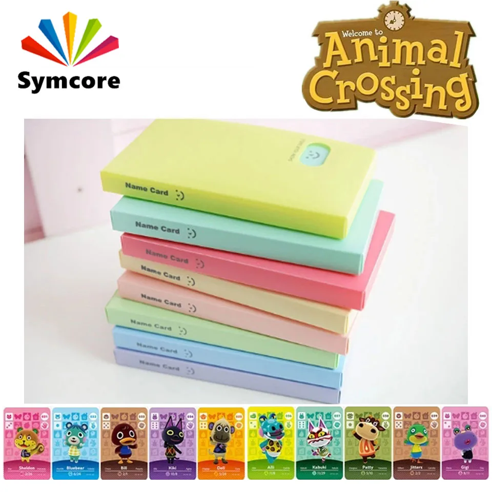 Amiibo-soporte para tarjetas Animal Crossing, álbumes para NS Switch, libro de tarjetas de negocios, 120 de capacidad