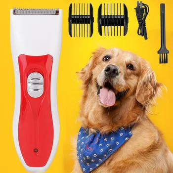 

Electric Clippers for Pet Dogs Cats Grooming Silent Shaver Trimmer Rechargeable Ergonomic LB88
