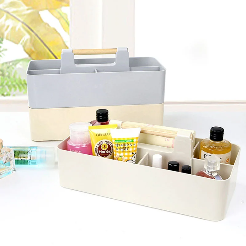 

Kitchen Seasoning Storage Box Multifunctional Classification Table Storage Boxes Desktop Plastic Storage Debris Organizer