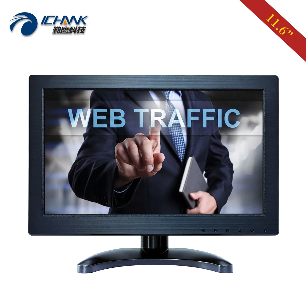 

ZB116JC-252D/11.6" 12" inch 1366x768 IPS Built-in Speaker Driver Free Multi-point Capacitive Touch LCD Screen PC Display Monitor
