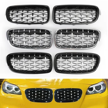 

Areyourshop 1 Pair Front Kidney Grille Grills for BMW F30 328i 335i 2012-2016 Protector Front Grill Diamond Car Accessories