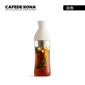 

cold brew pot 750ml filter in cold brew coffee bottle glass coffee maker cold extraction mixing ground coffee with cool water
