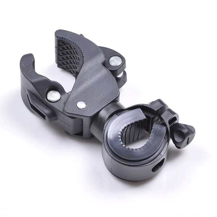 

Bike Light Clip 360 Swivel LED Flashlight Mount Bracket Flash Torch Holder Front Light Clips Clamp Lantern Bicycle Accessories
