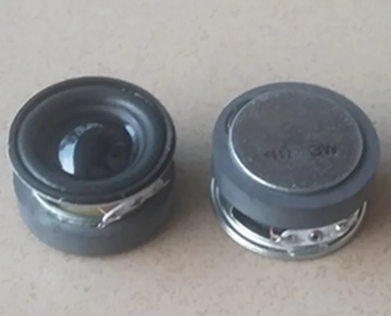 2 шт. 1 5 &quotдюймов 4ohm 4Ω 3 Вт 40 мм Полнодиапазонный бас Динамик громкий аудио плеер |