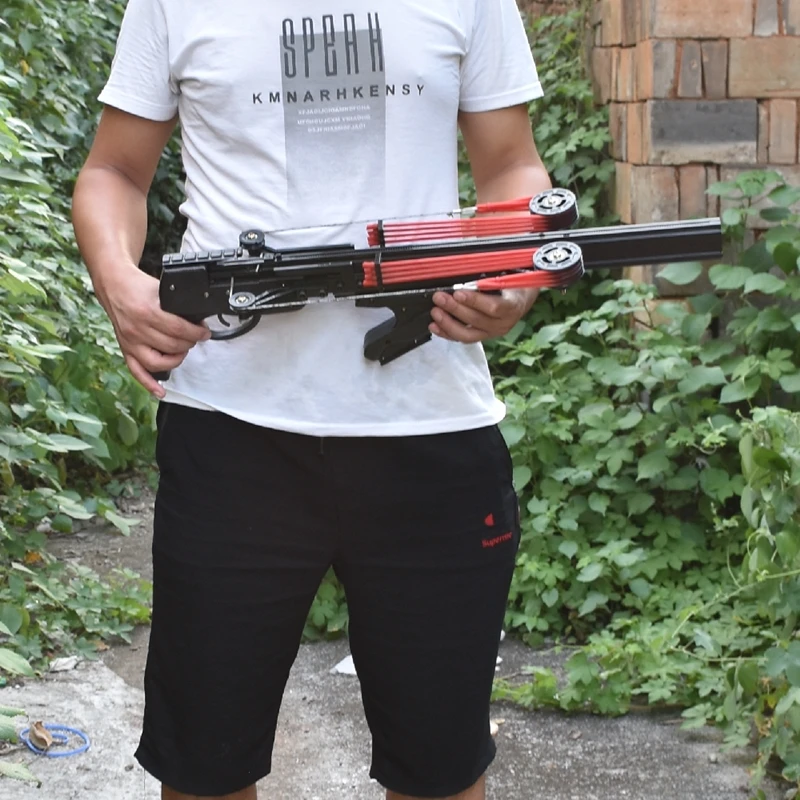 Classic Version Wolf King Powerful Slingshot Rifle SemiAutomatic 40BB