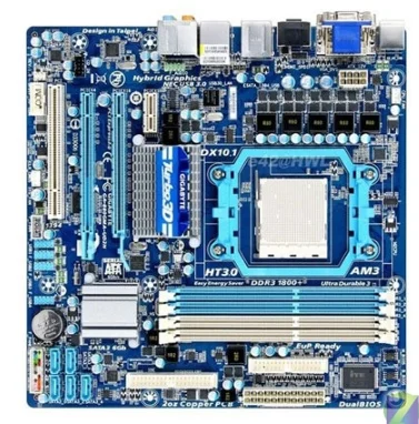 Для GIGABYTE GA-880GMA-UD2H компьютера 880GMA-UD2H материнская плата AM3 DDR3 для AMD 880 б/у