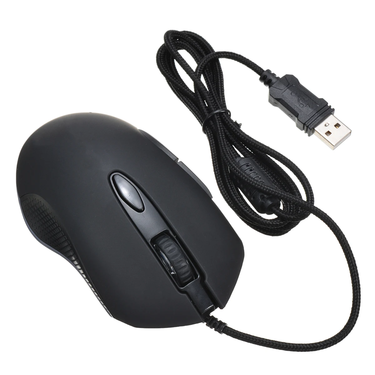 Pohiks 1 шт. 4800 dpi программируемая проводная мышь 8 клавиш RGB дыхательный светильник оптическая USB игровая мышь для Windows 2000/XP/win 7 8 10