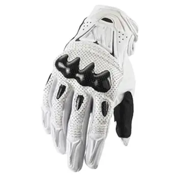 

Delicate Fox White Bomber Gloves Street Motorbike Off-road Motorcycle ATV Bike Scooter MX Dirt DH Gloves