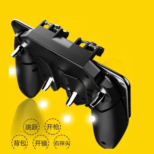 Pubg 게임 게임 패드 AK66, 휴대 전화 슈팅 트리거, 발사 버튼, 게임 컨트롤러 조이스틱, 금속 트리거 2