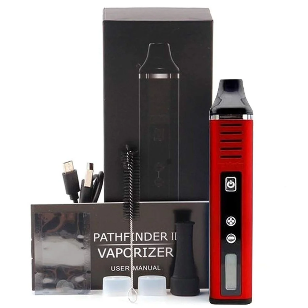 Benecig Dry Herb Vaporizer Pathfinder Red