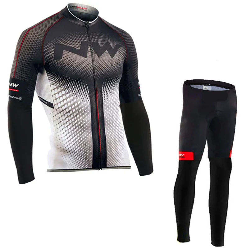 Ciclismo Джерси костюм осень горный велосипед одежда Профессиональный велосипед Джерси спортивная одежда костюм Майо - Цвет: Long sleeve suit